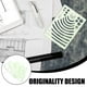 thumbnail image 4 of BRIGHTFUFU Plantilla de dibujo para estudiantes, plantillas de plástico, regla de dibujo, herramientas geométricas, 4 Uds., 4 of 7