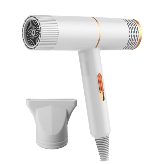 High-Power Hair Dryer with Comb Attachment, Ionic Technology for Quick Drying, Intelligent Temperature Control, Low Noise Motor, Travel-Friendly Design, for Salon & Home Use