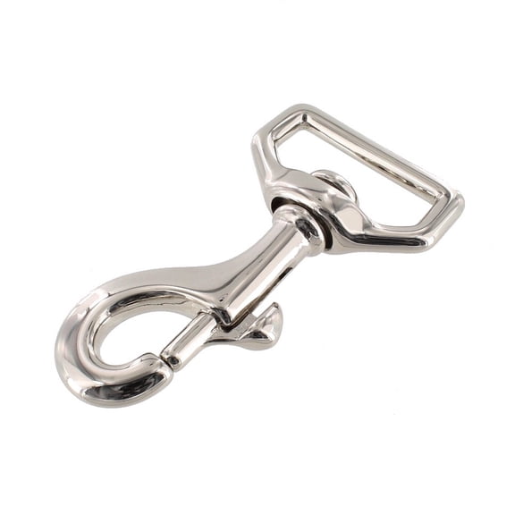 3600 Nickel Plate, Swivel Bolt Snap, Solid Brass-LL, 1-1/4"