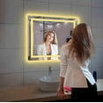 thumbnail image 6 of Blossom Kitchen and Bath Lyra 36" Bathroom LED Mirror with Defogger, Adjustable Color Temperature, 6 of 11