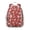 Red, variant on Black Strawberry Plants Fruit Backpack for School,Cute School Bag,Schoolbag with Adjustable Shoulder Straps & Padded Back,15"x11.42"x5.5"