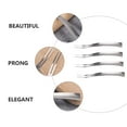 thumbnail image 4 of 4pcs Fruit Forks Stain Forks Forks Forks Torta Postre Forks Gadget de la Cocina, 4 of 5