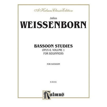 Bassoon Studies for Beginners, Opus 8: Bassoon Studies