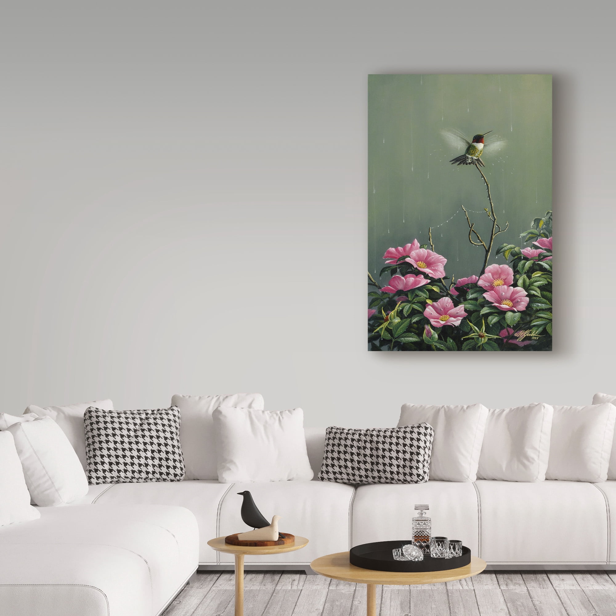 Trademark Fine Art 'Rain Dance' Canvas Art by Wilhelm Goebel