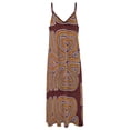 thumbnail image 6 of Mola De Panama Sleeveless Dress Women's Evening Dress Womans Clothing, 6 of 9
