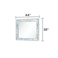 thumbnail image 6 of JERFIT Laguna White 5-Piece Queen Bedroom Set with LED Lights, Upholstered Bed, Dresser, Mirror, Nightstand, Chest, 6 of 10