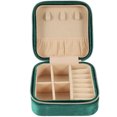 thumbnail image 1 of Jewelry Box Small Travel Jewelry Organizer Portable Zipper Jewelry Storage Box, 1 of 8