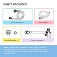 thumbnail image 4 of Comfee' Energy Star Countertop Portable Dishwasher, 6 Place Settings, 8 Wash Programs, for Apartments and RVs, Black/White, 4 of 11