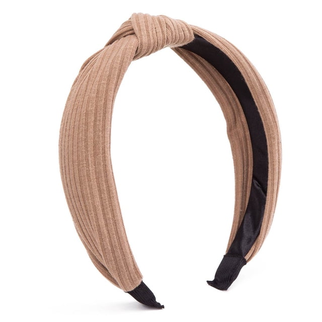 SHASHI Women's Rio Headband, Woven, Tan, One Size - pink