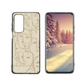 thumbnail image 1 of Compatible with Motorola MOTO Edge 2021 Phone Case, Faces Case Men Women, Flexible Silicone Shockproof Case for Motorola MOTO Edge 2021, 1 of 1