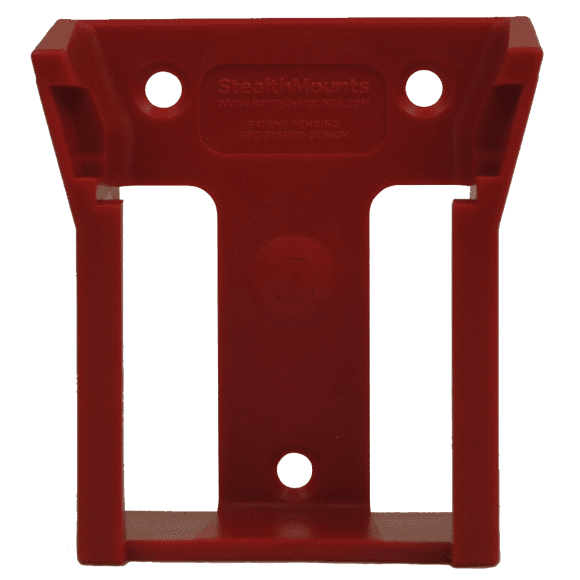 StealthMounts Milwaukee M18 Red Battery Mounts (6 Pack)