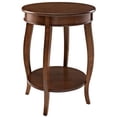 thumbnail image 5 of Powell Furniture Powell Hazelnut Round Shelf Table,, 18"L x 18"W x 24"H, 5 of 5