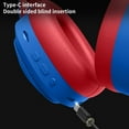 thumbnail image 6 of Wireless Headphones Over-Ear Bluetooth Adjustable Headphones 42 Hours of Listening Time Volume Control, Fitting in Gaming/Running/Sports Headphones for iPhone/Android/Samsung, 6 of 8