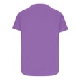 thumbnail image 5 of Women's Short Sleeve Blouse with Pockets and Turndown Collar, 5 of 6