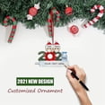 thumbnail image 1 of Todos estamos vacunados, decoraciones personalizadas para árboles de Navidad, 1 of 2