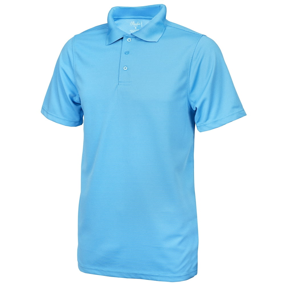 Men's Polo Shirt DriFit QuickDry Golf Sports Tee Jersey Plain T Shirt