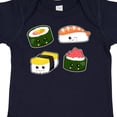 thumbnail image 4 of Inktastic Sushi with Faces Boys or Girls Baby Bodysuit, 4 of 5