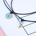 thumbnail image 4 of 2HTOOQ Piece Pinky Promise Bracelets Back to School Friendship Couple Distance Matching Graduation Bracelet Bohemia for Christmas Key Of Heart, 4 of 6