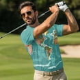 thumbnail image 2 of Uorisanigo World Map Couple Matching Outfit Mens Golf Shirts Size S Quick Dry Short Sleeve Shirts for Work Athletic and Womens Golf Dress with Shorts Zip Front Workout Tennis Dress, 2 of 8