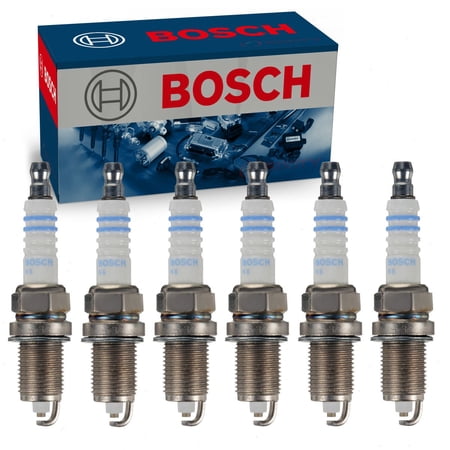 6 pc Bosch Nickel Copper Spark Plugs compatible with Dodge Ram 1500 3.7L V6 2002-2010