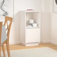 thumbnail image 1 of vidaXL Buffet Blanc 38x35x80 cm Pin Massif, 1 of 5