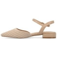 thumbnail image 3 of Journee Womens Ansley Mary Jane Pointed Toe Flats, Widths Available, 3 of 10