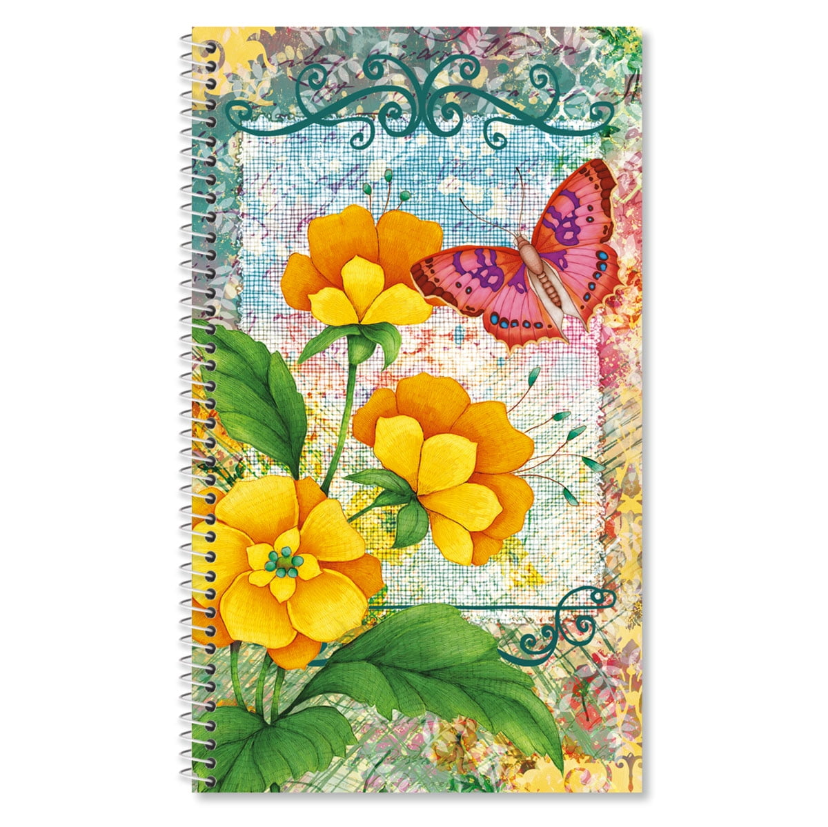 Joy Hall Password & Pin Keeper, Softcover; 5' x 8', 100-pages; Password Journal Organizer