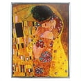 thumbnail image 1 of The Kiss, 1908 Stained Art Glass Window Hanging, 1 of 1