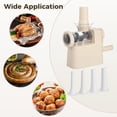 thumbnail image 5 of Manual Sausage Stuffer with 4 Tubes, Sausage Maker & Filler for Homemade Bratwurst, Hot Dogs, Meatballs - Kitchen Use, 5 of 5
