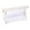 White, variant on Wzzjkit Pencil Bag Extra Large Capacity Stationery Fashion Transparent Pencil Pouch for Makeup Bags Gel Pens Erasers Tape Pens Pencils Mark Pencil Case