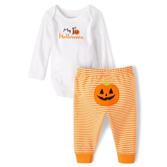 Set de Ropa Unisex para Bebé The Children's Place Primer Halloween