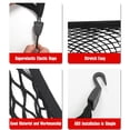 thumbnail image 5 of ALLTIMES Car Cargo Mesh Net for Bronco 4-Door 2021 2022 2023, Trunk Organizer Cargo Net Elastic Mesh with Hooks, 5 of 8