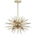 thumbnail image 5 of Safavieh Zadie 12-Light Modern Glam Spiked Pendant, Gold, 5 of 7