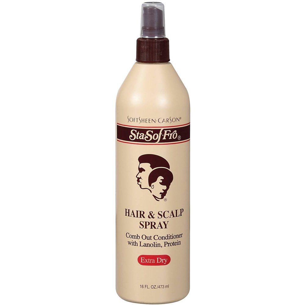 Softsheen Carson Sta Sof Fro Hair And Scalp Spray Comb Out Conditioner