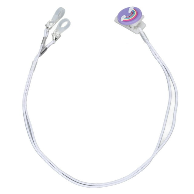 Soporte de clip para audífonos BuyWeek cordón morado para audífonos