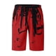 thumbnail image 4 of WILLBEST Pantalones Cortos Deportivos de Verano para Hombre, con Estampado, Informales, Elásticos, de Cintura Media y Cordón Ajustable, con Bolsillos, 4 of 6