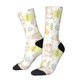 thumbnail image 1 of Fotbe Easter Rabbit Calcetas Largas con Estampado para Hombre y Mujer – Calcetas de Compresión Transpirables y Elásticas, Viajar y Uso Diario Talla 5-11, 1 of 6