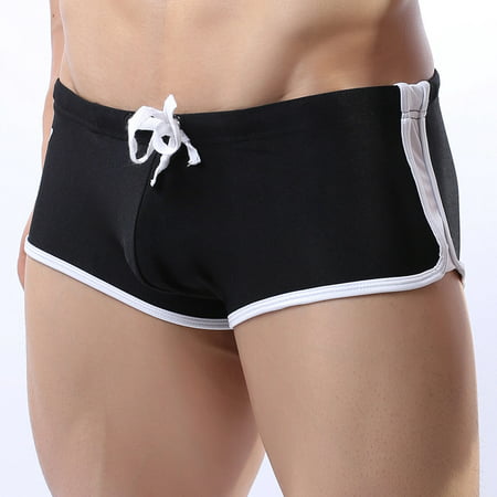 Sexy Mens Sports Running Swim Shorts Underwear Pant Boxer Brief Trunk