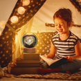 thumbnail image 4 of Crystal Color Night Light with Carved Crystal Ball Inside, Luminous Ornament, Starry Gift with Wooden Base,Galaxy, 4 of 5