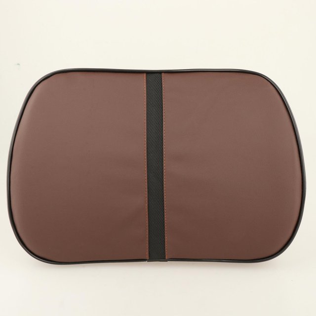 Almohada de apoyo para la espalda del coche, ergonómica, suave, para accesorios de decoración de interiores Marrón Negro Fernando Cojín de respaldo