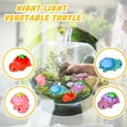 thumbnail image 6 of 50-Piece Luminous Mini Turtles Resin Figurines with Fruit-Themed Accents, Ideal for Cake Toppers, Fairy Gardens, & Ocean-Themed Decor – 7 Glowing Colors to Add Whimsy, 6 of 6