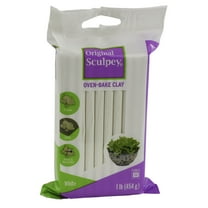 Sculpey Original Oven Bake White Modeling Clay 1lb. White