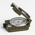 thumbnail image 2 of Plegable Luminoso Camping Canotaje Supervivencia Navegación Brújula Ejército Verde, 2 of 6