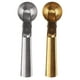 thumbnail image 1 of 2pcs Helado de acero inoxidable Scoop espesar fruta Cuchara de excavación dorada plata, 1 of 6