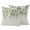 Sage Green, variant on 2 Pack Outdoor Waterproof Throw Pillow Covers,Sage Green Leaves Plant Decorative Square Pillow Case Patio Pillowcases for Chair Couch Sofa 16x16in