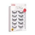 thumbnail image 2 of Pestañas postizas KISS So Wispy Style #01 de 14 mm, multipack de 5 pares, 2 of 7