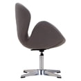 thumbnail image 3 of Ceets Raspberry Leatherette Adjustable Height Swivel Chair, 3 of 8