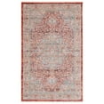 thumbnail image 7 of SAFAVIEH Kenitra Zlata Oriental Polyester Area Rug, Red/Blue, 8' x 10', 7 of 7