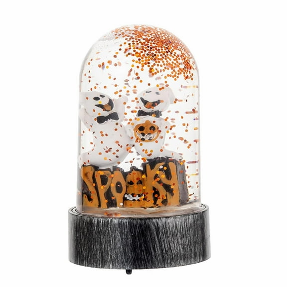 Halloween Decorations Indoor Outdoor - 1×Halloween Night Light Desktop Ornament - Halloween Snow Globe Make Your Own Water Globes Create Snow Globe Arts And Crafts Kit For Boys And Girls 100Ml