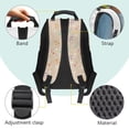 thumbnail image 4 of Yuyamidu Capybara Backpack for Girls Boys 6-8 Music Note Bookbag for Kids Primary School Bag Children Book Bag Elementary School Backpacks School Supplies, 4 of 7